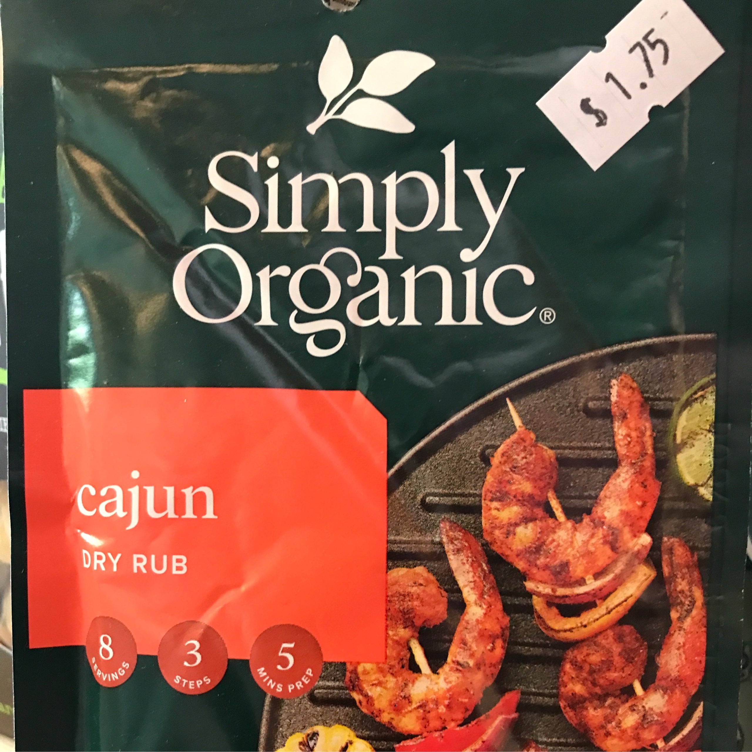 Cajun dry rub Stirred Water Herbs